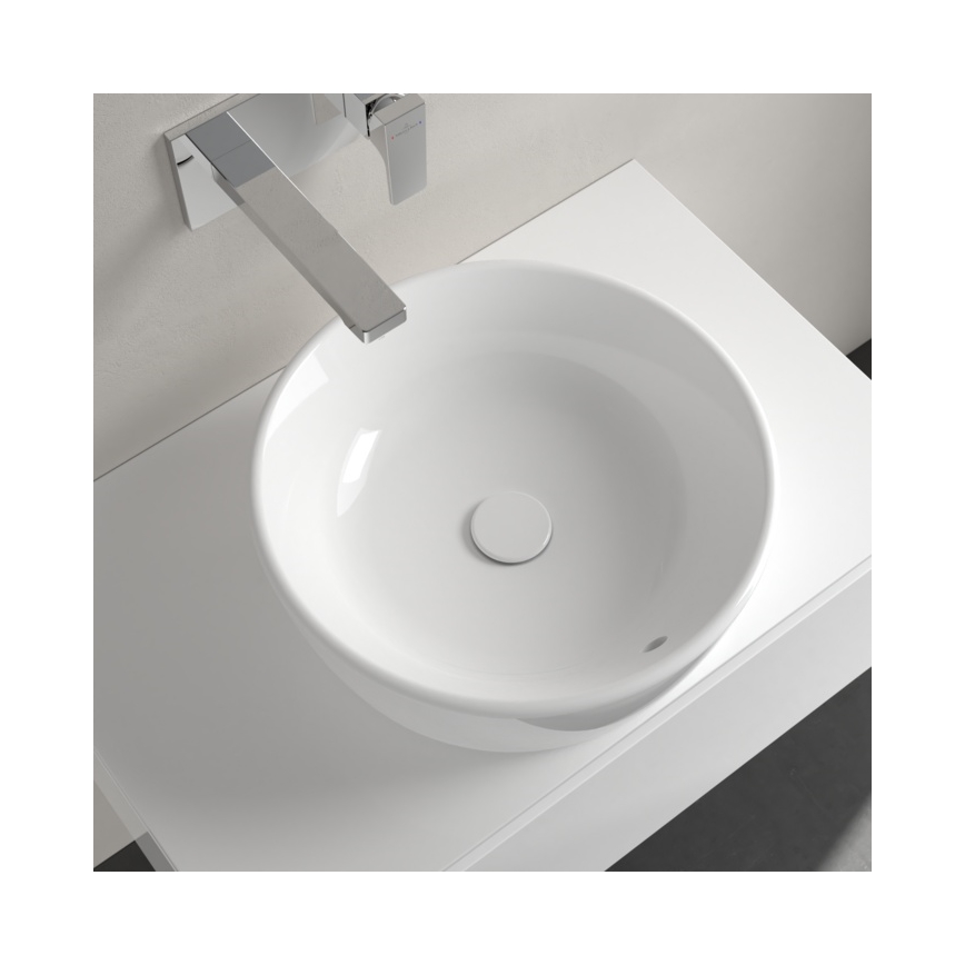 Villeroy & Boch 5A254501 - Lauale paigaldatav valamu ARCHITECTURA Ø 45 cm keraamika/valge