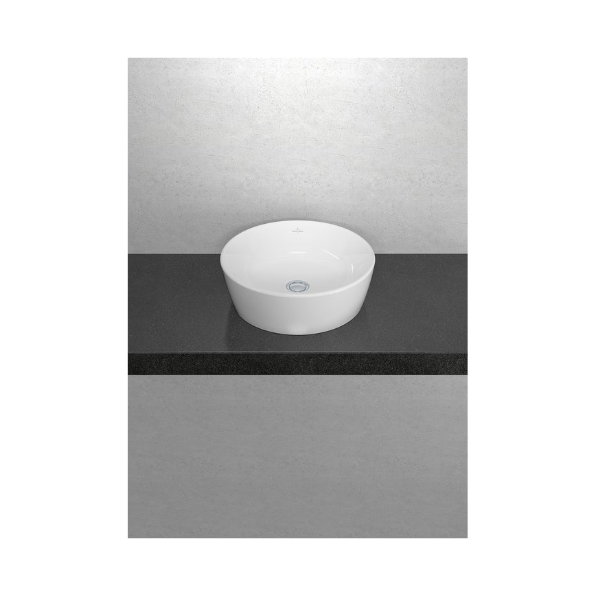 Villeroy & Boch 5A254501 - Lauale paigaldatav valamu ARCHITECTURA Ø 45 cm keraamika/valge