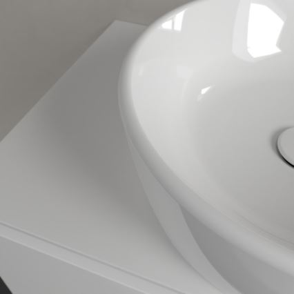 Villeroy & Boch 5A254501 - Lauale paigaldatav valamu ARCHITECTURA Ø 45 cm keraamika/valge