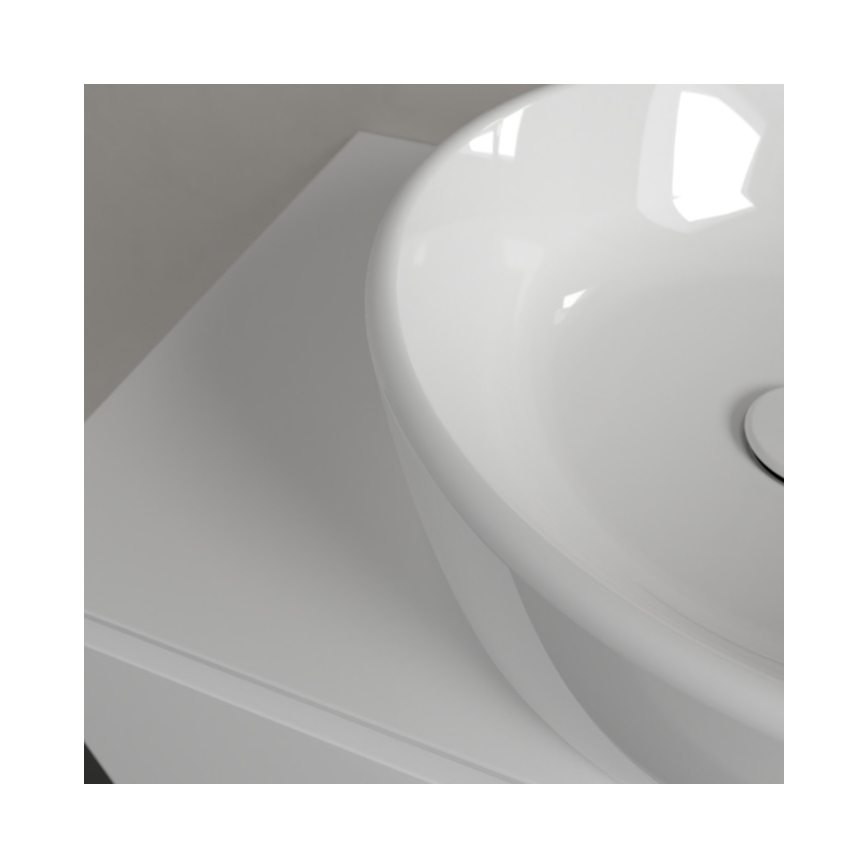 Villeroy & Boch 5A254501 - Lauale paigaldatav valamu ARCHITECTURA Ø 45 cm keraamika/valge