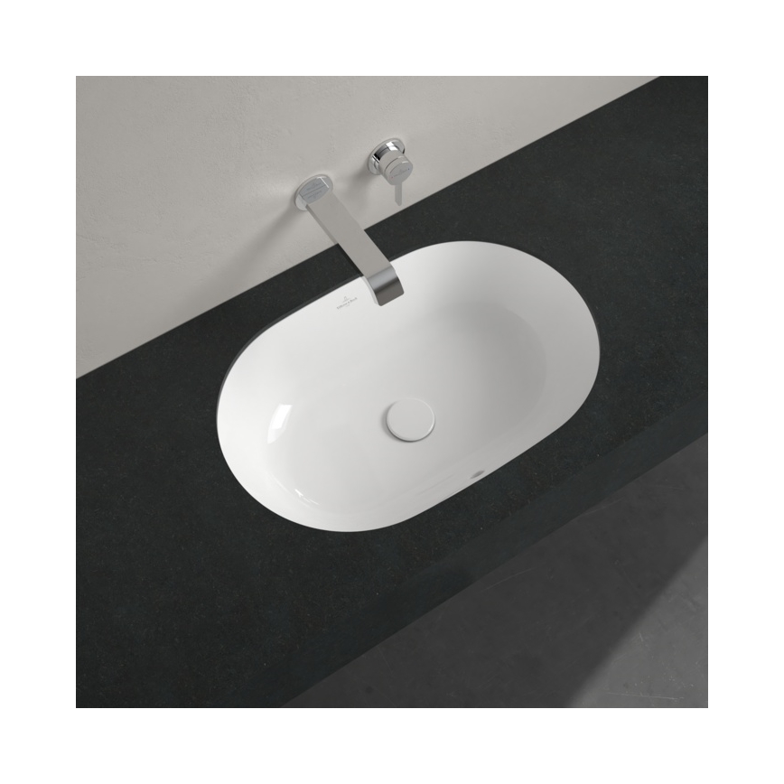 Villeroy & Boch 5A766001 - Süvistatav valamu ARCHITECTURA 57 x 37,5 cm keraamiline/valge