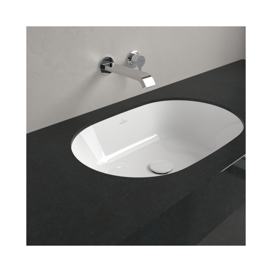 Villeroy & Boch 5A766001 - Süvistatav valamu ARCHITECTURA 57 x 37,5 cm keraamiline/valge