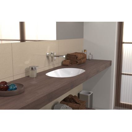 Villeroy & Boch 5A766001 - Süvistatav valamu ARCHITECTURA 57 x 37,5 cm keraamiline/valge