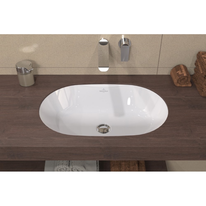 Villeroy & Boch 5A766001 - Süvistatav valamu ARCHITECTURA 57 x 37,5 cm keraamiline/valge