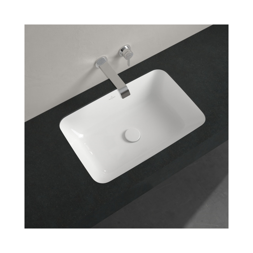 Villeroy & Boch 5A776101 - Sissepaigaldatav valamu ARCHITECTURA 57x37 cm keraamiline/valge