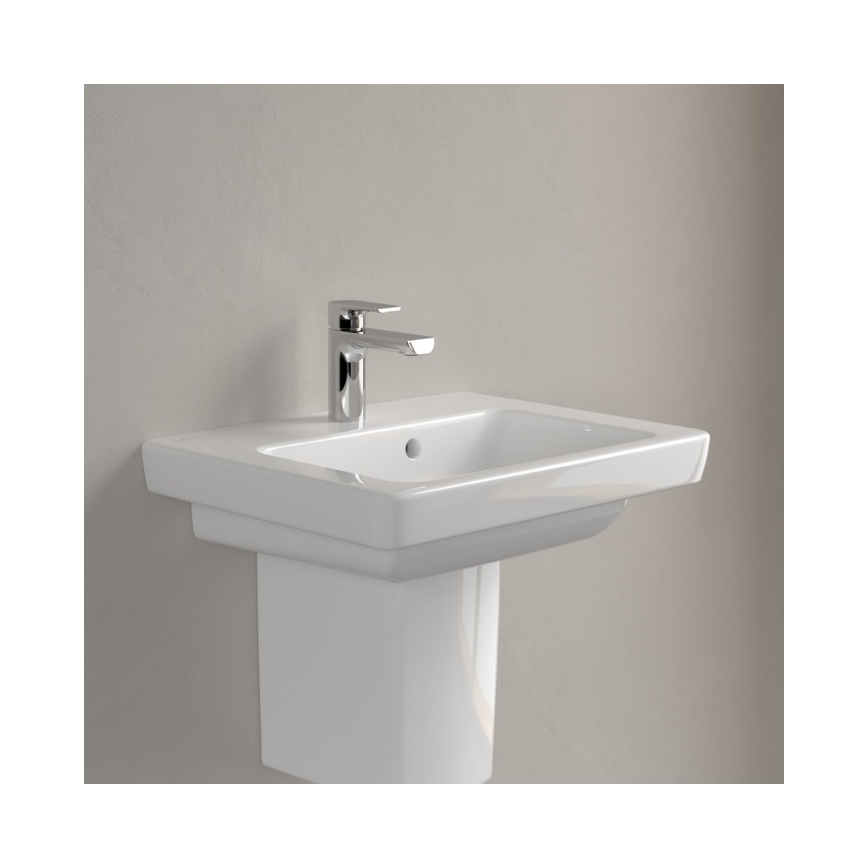 Villeroy & Boch 73155001 - seinale kinnitatav valamu SUBWAY 2.0 50x40 cm keraamika/valge