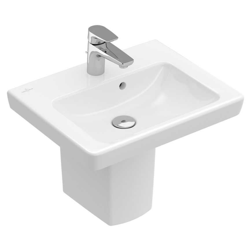 Villeroy & Boch 73155001 - seinale kinnitatav valamu SUBWAY 2.0 50x40 cm keraamika/valge