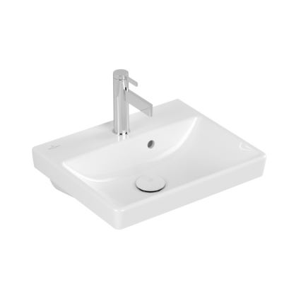 Villeroy & Boch 73584501 - Seinale paigaldatav valamu AVENTO 45x37 cm keraamika/valge