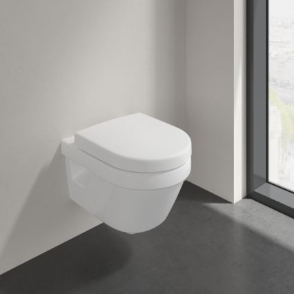 Villeroy & Boch 8M42S101 - SoftClose WC-poti kaas SUBWAY 3.0 valge