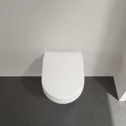 Villeroy & Boch 8M42S101 - SoftClose WC-poti kaas SUBWAY 3.0 valge
