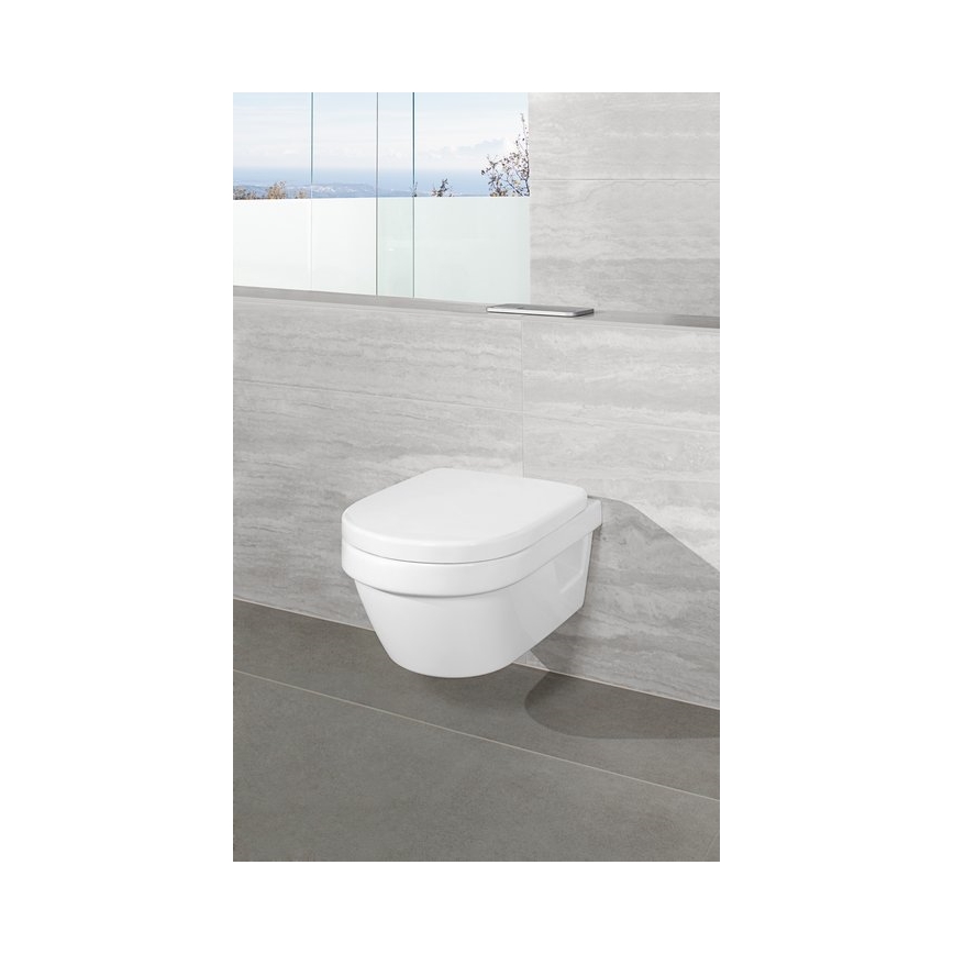 Villeroy & Boch 8M42S101 - SoftClose WC-poti kaas SUBWAY 3.0 valge