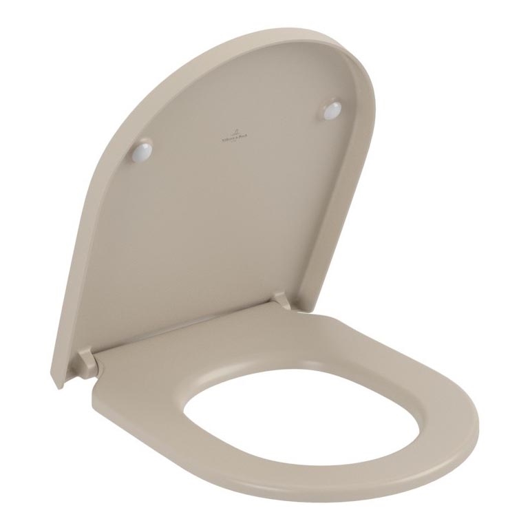 Villeroy & Boch 8M42S1AM - WC-poti kaas SoftClose SUBWAY 3.0 beež