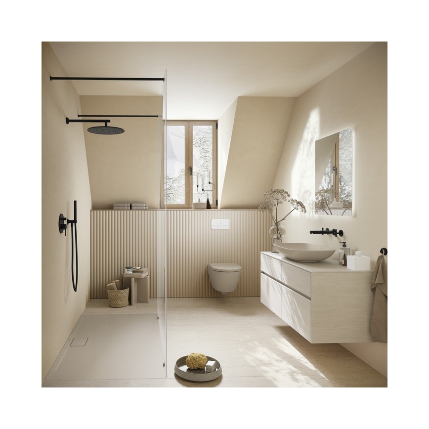 Villeroy & Boch 8M42S1AM - WC-poti kaas SoftClose SUBWAY 3.0 beež