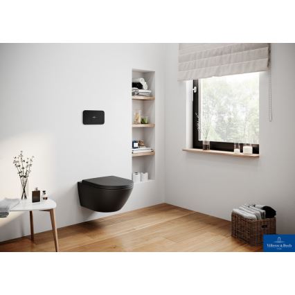 Villeroy & Boch 8M42S1R7 - SoftClose SUBWAY WC-poti kaas must
