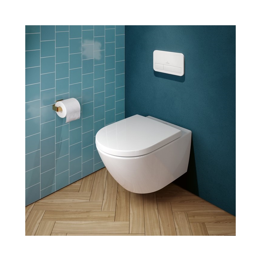 Villeroy & Boch 8M42S1T1 - SoftClose WC-poti kaas SUBWAY 3.0, valge