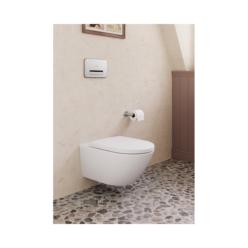 Villeroy & Boch 8M42S1T1 - SoftClose WC-poti kaas SUBWAY 3.0, valge