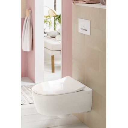 Villeroy & Boch 92216168 - loputusnupp VICONNECT valge/läikiv kroom