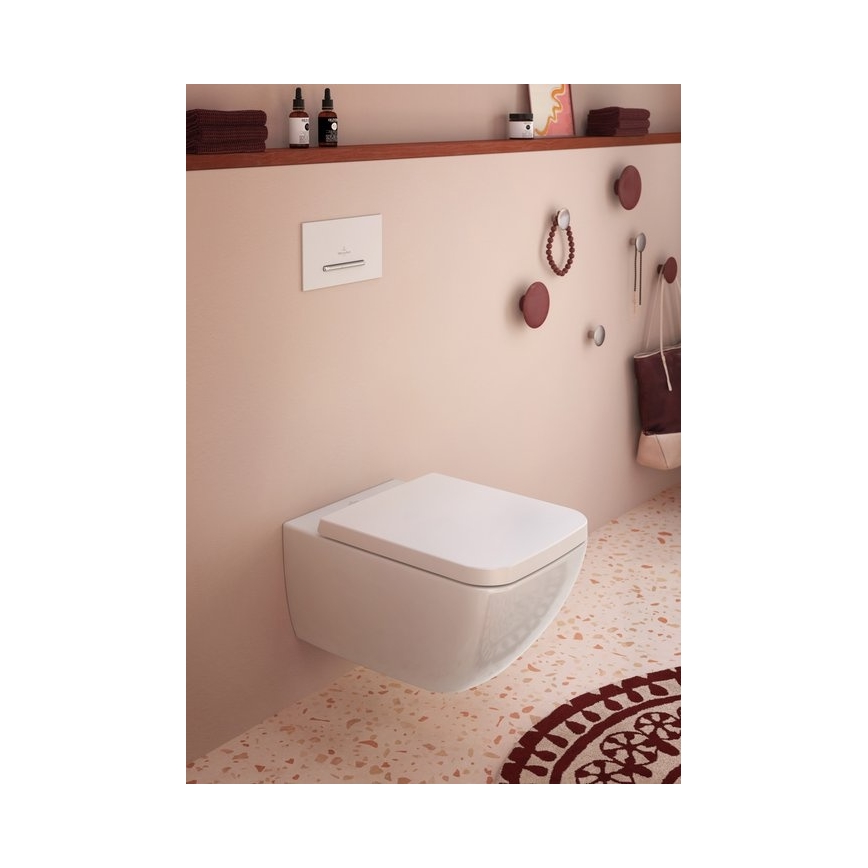 Villeroy & Boch 92216168 - loputusnupp VICONNECT valge/läikiv kroom