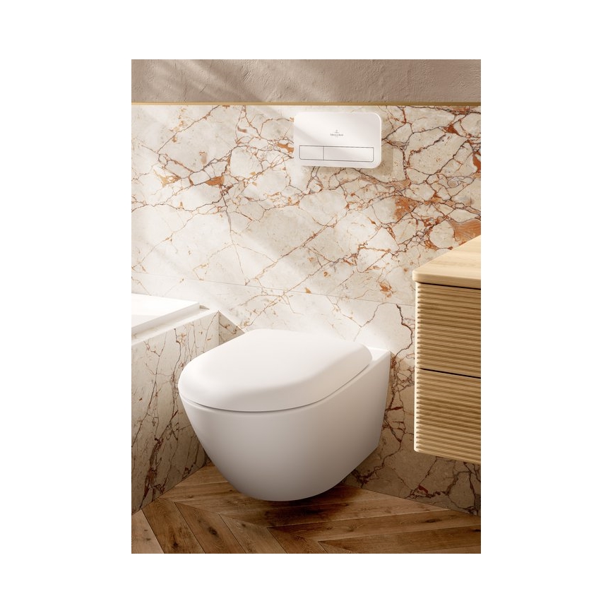 Villeroy & Boch 922400RE - VICONNECT loputusnupp, läikiv valge