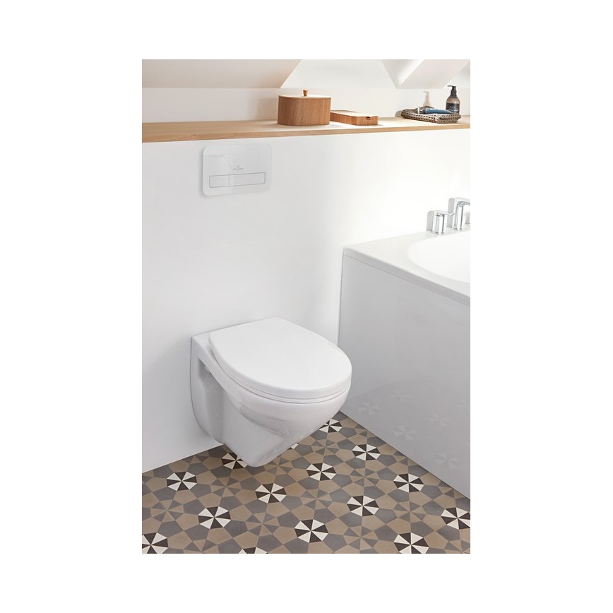 Villeroy & Boch 922400RE - VICONNECT loputusnupp, läikiv valge