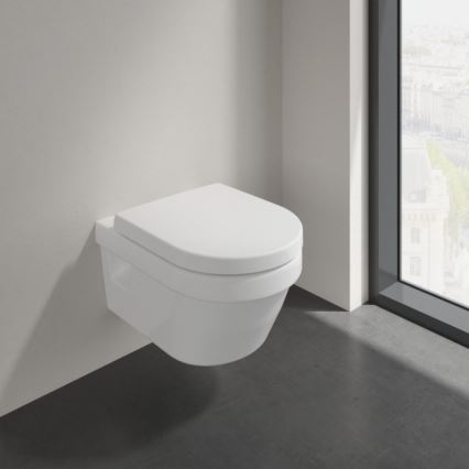 Villeroy & Boch 98M9C101 - WC-istme kaas SoftClose ARCHITECTURA valge
