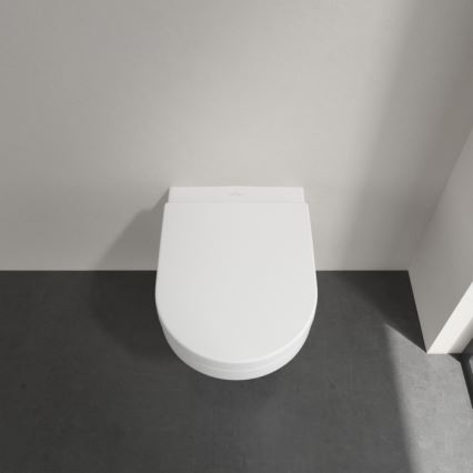 Villeroy & Boch 98M9C101 - WC-istme kaas SoftClose ARCHITECTURA valge