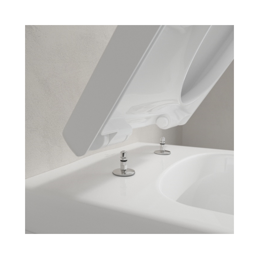 Villeroy & Boch 98M9C101 - WC-istme kaas SoftClose ARCHITECTURA valge