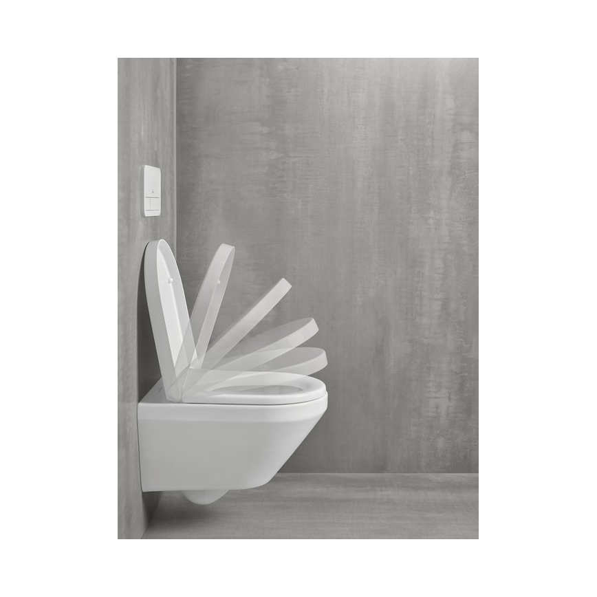 Villeroy & Boch 98M9C101 - WC-istme kaas SoftClose ARCHITECTURA valge
