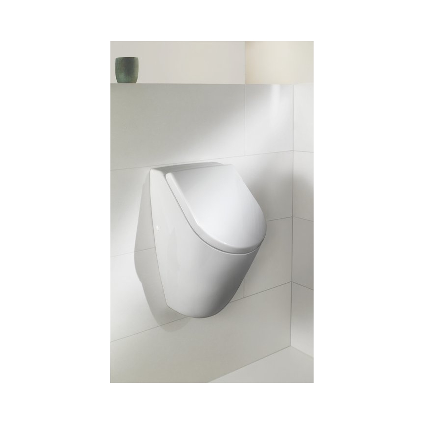 Villeroy & Boch 9956S101 - Pissuaari kaas SoftClose SUBWAY 2.0 valge