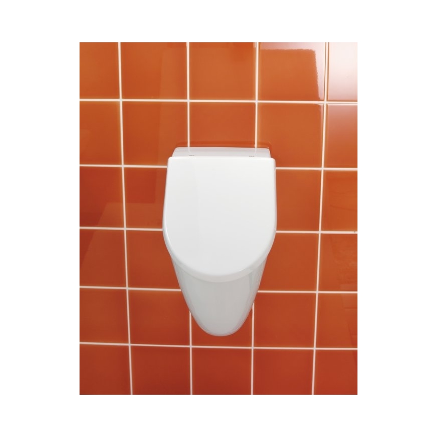 Villeroy & Boch 9956S101 - Pissuaari kaas SoftClose SUBWAY 2.0 valge