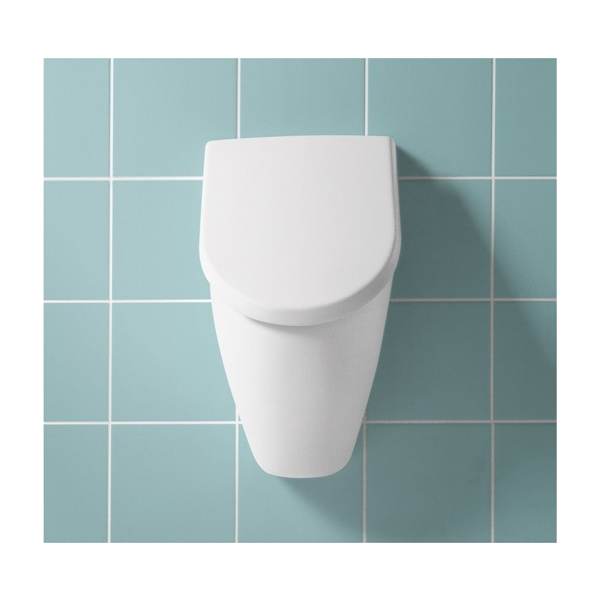 Villeroy & Boch 9956S101 - Pissuaari kaas SoftClose SUBWAY 2.0 valge