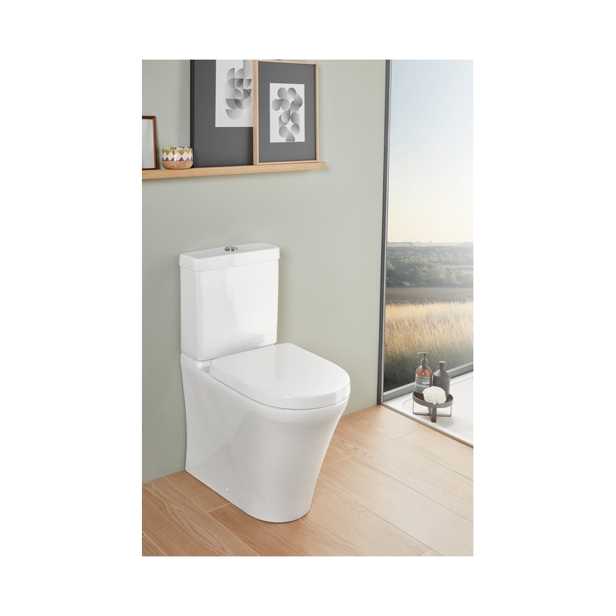 Villeroy & Boch 9M38S101 - pehmelt sulguv O.NOVO WC-istme kaas, valge
