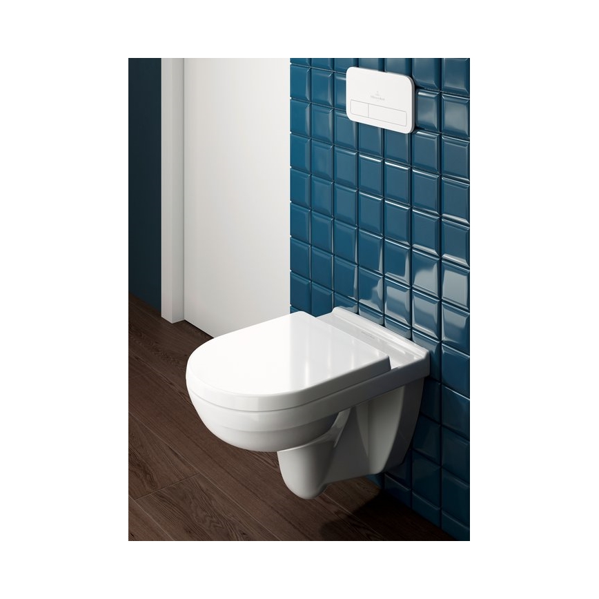 Villeroy & Boch 9M38S101 - pehmelt sulguv O.NOVO WC-istme kaas, valge