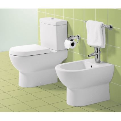 Villeroy & Boch 9M55S101 - SoftClose SUBWAY WC-poti kaas, valge