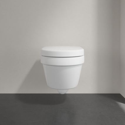 Villeroy & Boch 9M66S201 - ARCHITECTURA WC-istme kaas, pehme sulgumisega, valge