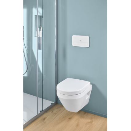 Villeroy & Boch 9M66S201 - ARCHITECTURA WC-istme kaas, pehme sulgumisega, valge