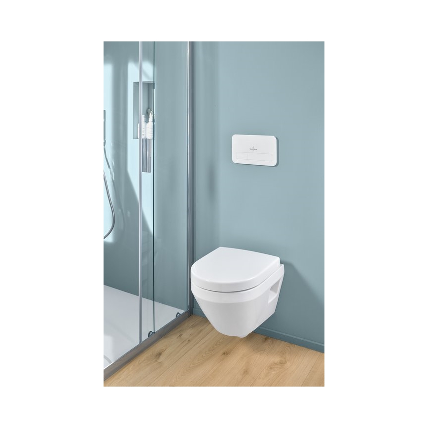 Villeroy & Boch 9M66S201 - ARCHITECTURA WC-istme kaas, pehme sulgumisega, valge