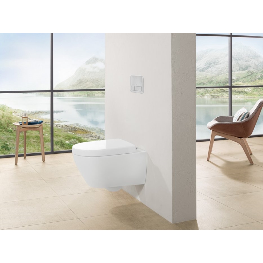 Villeroy & Boch 9M68Q101 - WC-istme kaas SUBWAY 2.0 valge