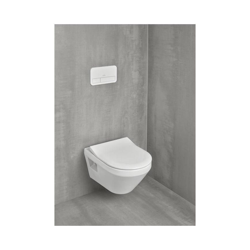 Villeroy & Boch 9M70S101 - SoftClose WC-istme kaas ARCHITECTURA, valge