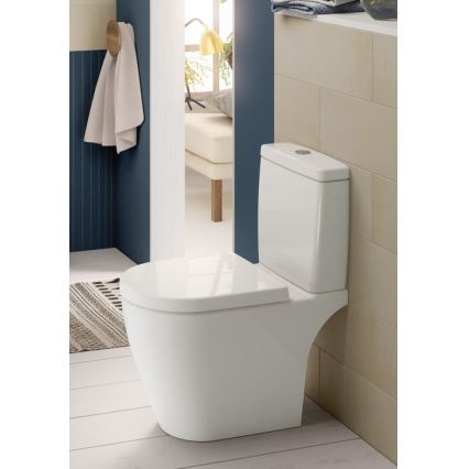 Villeroy & Boch 9M77C101 - AVENTO pehme sulgumisega WC-poti kaas, valge