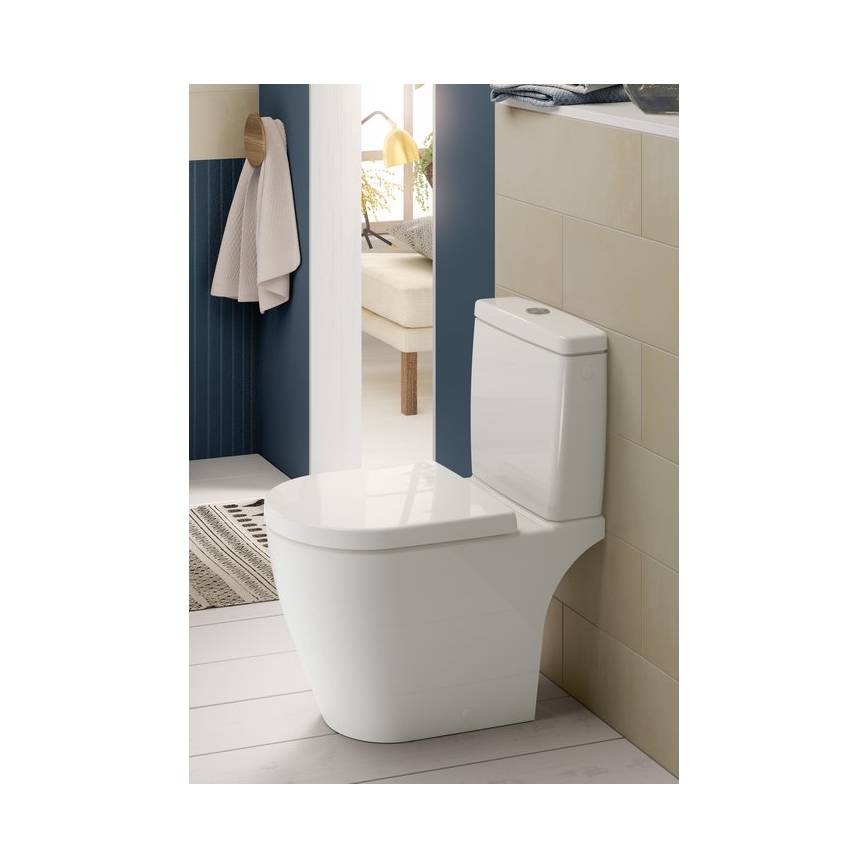 Villeroy & Boch 9M77C101 - AVENTO pehme sulgumisega WC-poti kaas, valge