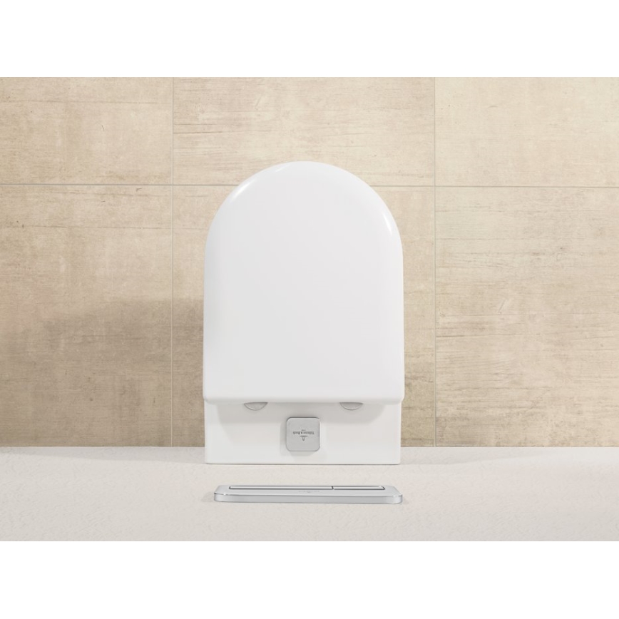 Villeroy & Boch 9M78S101 - WC-istme kaas SoftClose SUBWAY 2.0 valge