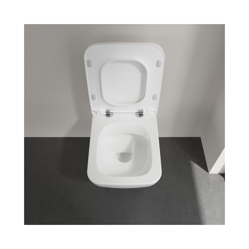 Villeroy & Boch 9M80S101 - WC-poti kaas SoftClose VENTICELLO valge