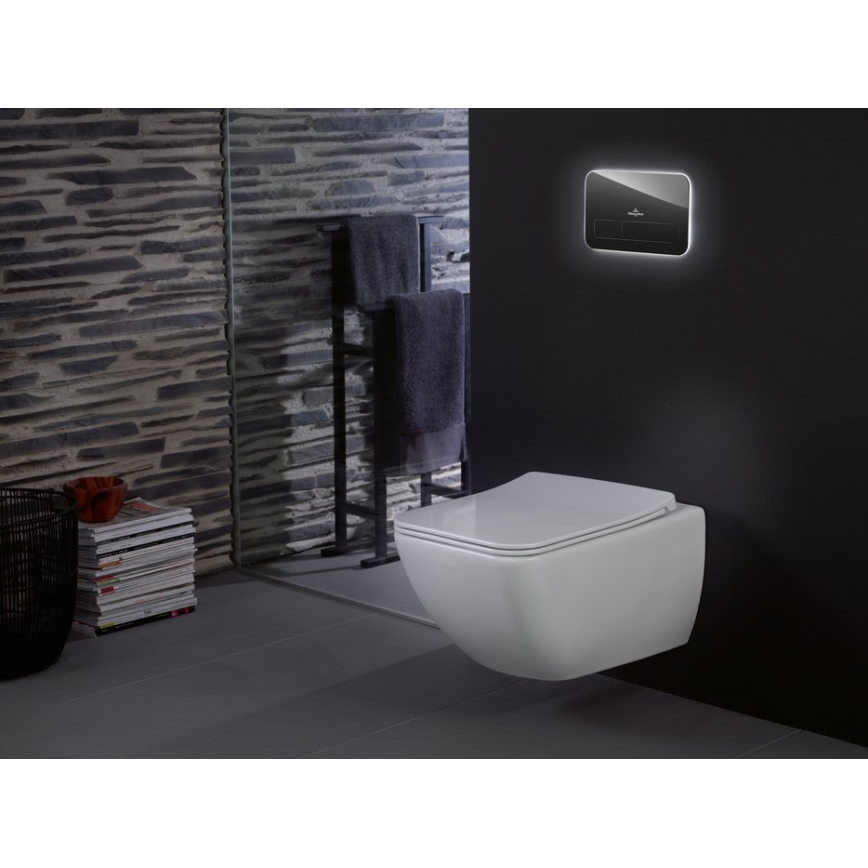 Villeroy & Boch 9M80S101 - WC-poti kaas SoftClose VENTICELLO valge