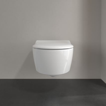Villeroy & Boch 9M87S101 - SoftClose AVENTO WC-poti kaas, valge