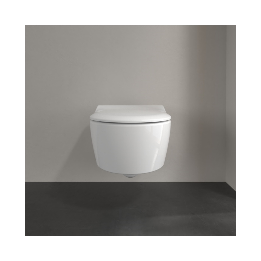 Villeroy & Boch 9M87S101 - SoftClose AVENTO WC-poti kaas, valge