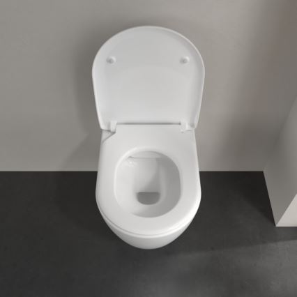 Villeroy & Boch 9M87S101 - SoftClose AVENTO WC-poti kaas, valge