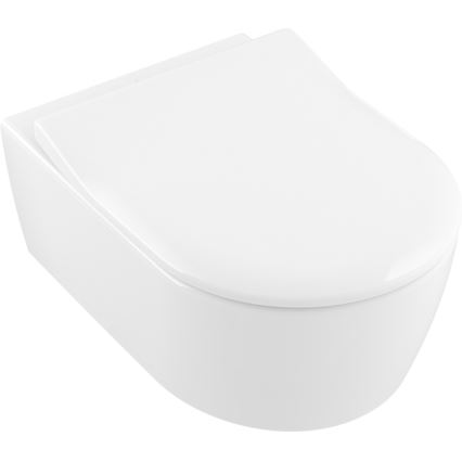 Villeroy & Boch 9M87S101 - SoftClose AVENTO WC-poti kaas, valge