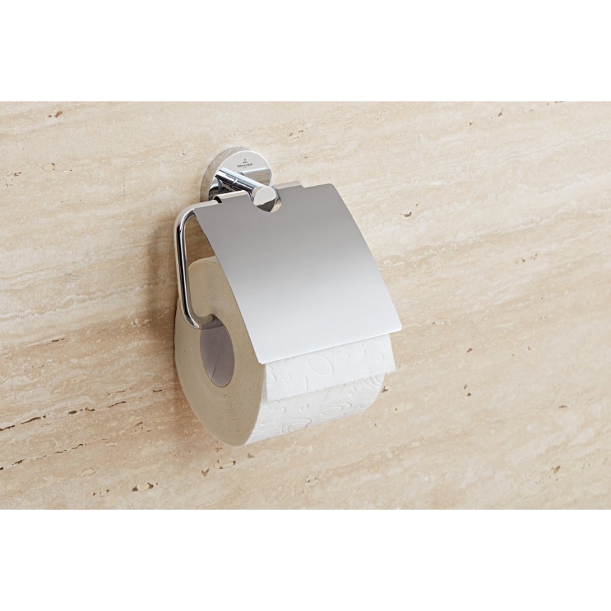 Villeroy & Boch TVA15101300061 - ELEMENTS tualettpaberihoidja, läikiv kroom