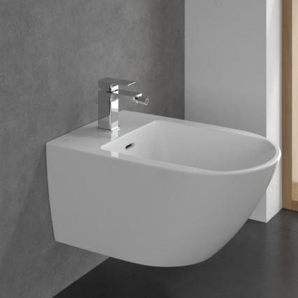 Villeroy & Boch TVB11200100061 - Bideesegisti + äravool SUBWAY 3.0 läikiv kroom